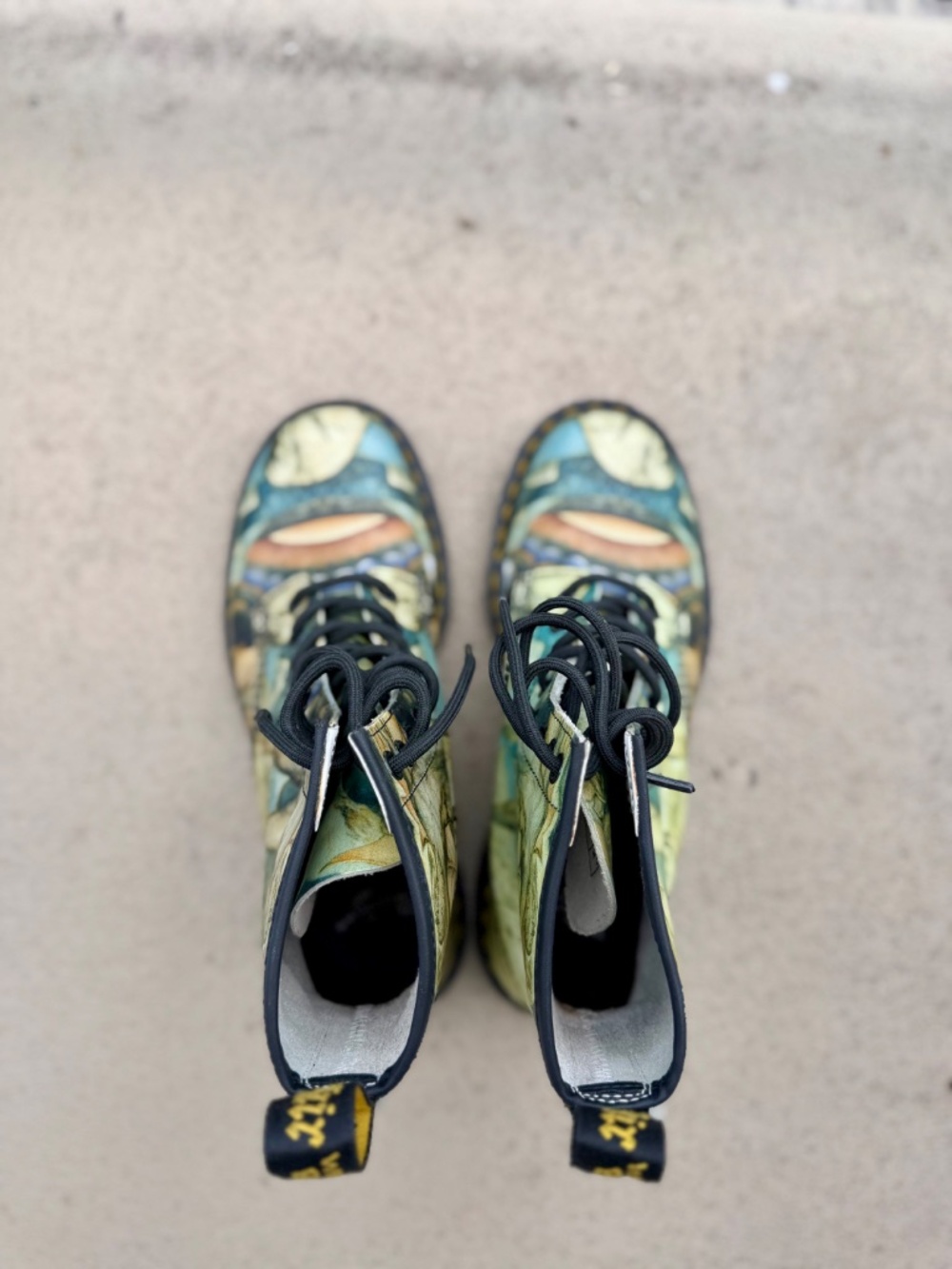 RARE Dr. Martens x Tate William Blake 1460 Boots – US W9 / M8 - Picture 3 of 8